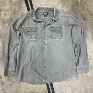 Distressed Cabelas Button Up